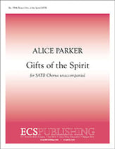 Gifts of the Spirit SATB choral sheet music cover